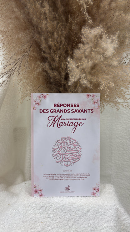 Réponses des Grands Savants aux Questions Liées au Mariage - Editions Dar Al Mouwahidin