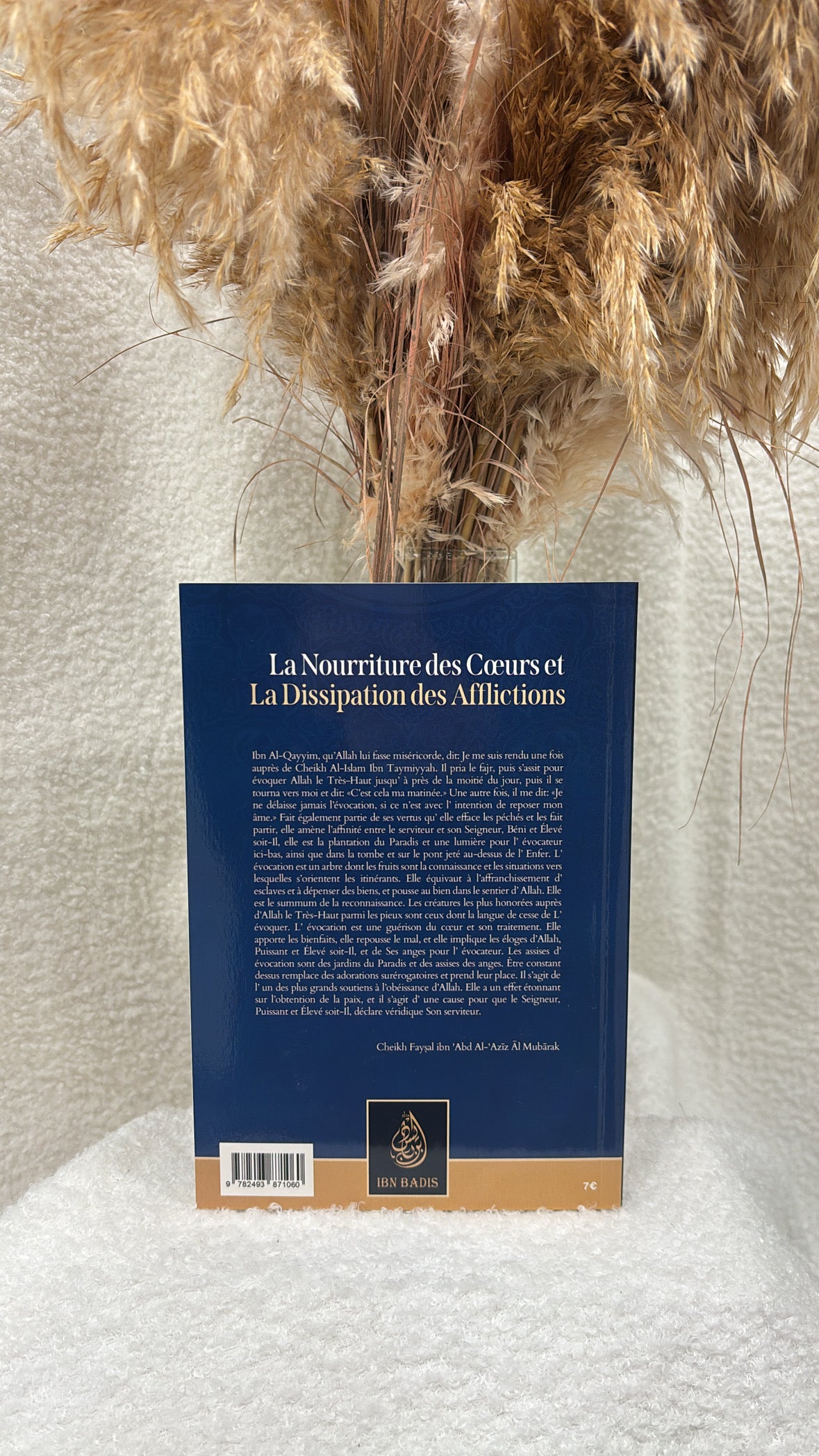 La nourriture des cœurs et la dissipation des afflictions - Cheikh Faysal al Mubārak -Éditions  Ibn Badis